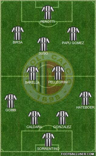 Ascoli football formation