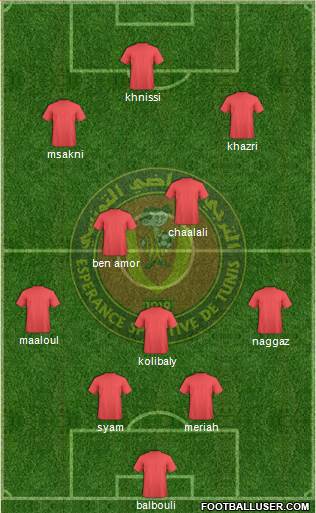 Espérance Sportive de Tunis Formation 2017