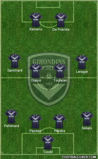 FC Girondins de Bordeaux Formation 2017