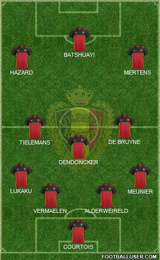 Belgium Formation 2017