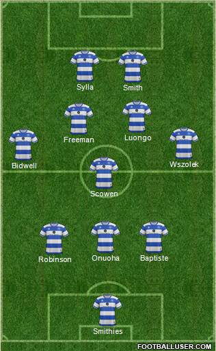Queens Park Rangers Formation 2017