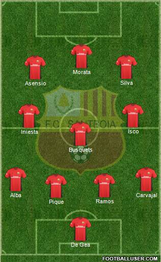 F.C. Santboiá Formation 2018