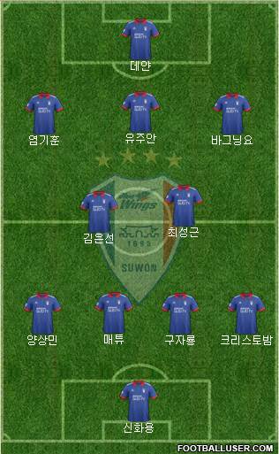 Suwon Samsung Blue Wings Formation 2018