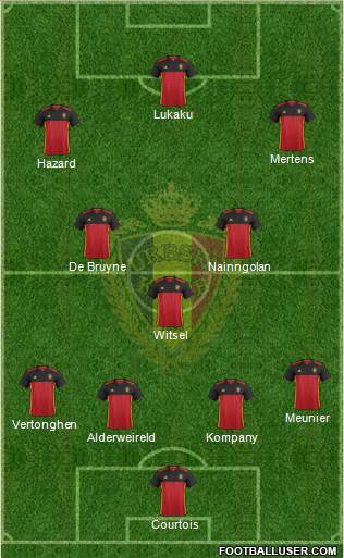 Belgium Formation 2018