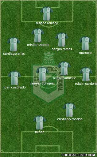 CDC Atlético Nacional Formation 2018