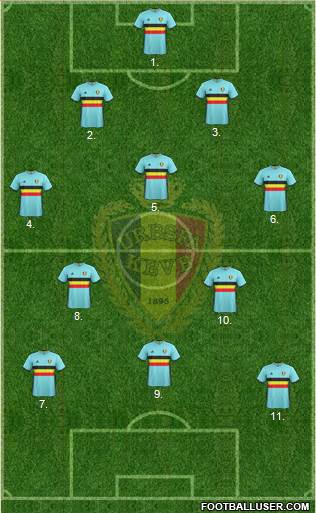 Belgium Formation 2018