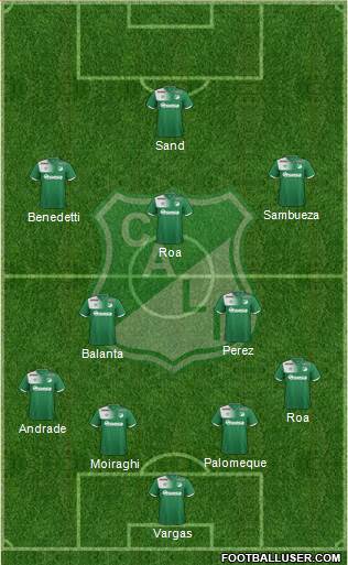 AC Deportivo Cali Formation 2018