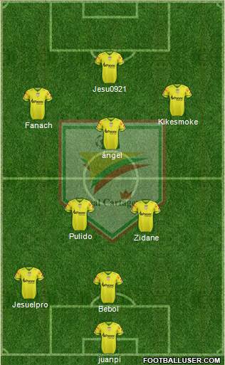 CD Real Cartagena Formation 2018