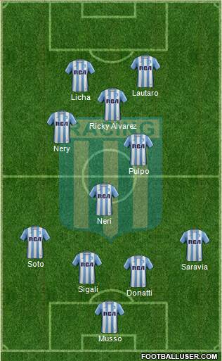 Racing Club Formation 2018