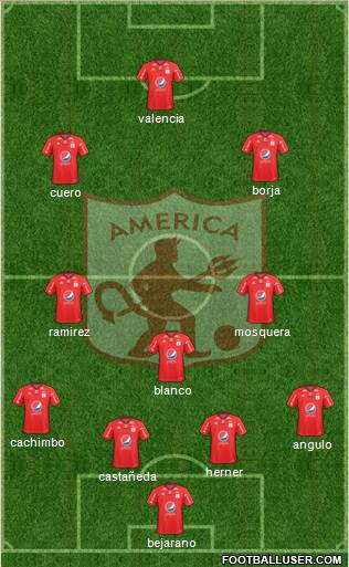 CD América de Cali Formation 2018