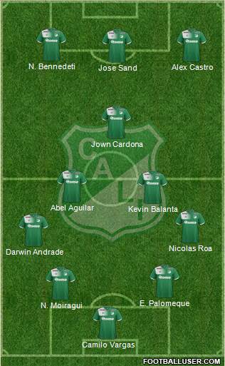AC Deportivo Cali Formation 2018