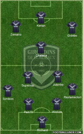FC Girondins de Bordeaux Formation 2018