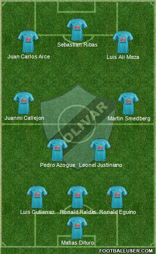 C Bolívar Formation 2018
