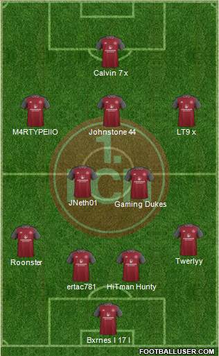 1.FC Nürnberg Formation 2018