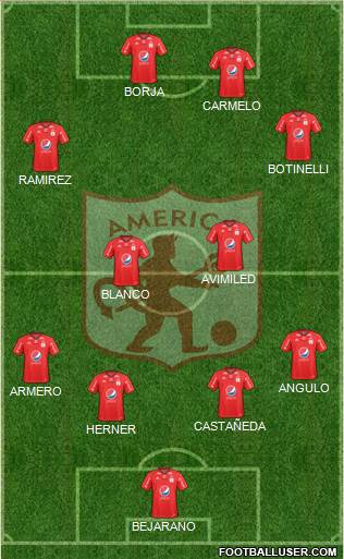 CD América de Cali Formation 2018