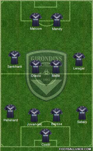 FC Girondins de Bordeaux Formation 2018