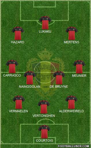 Belgium Formation 2018