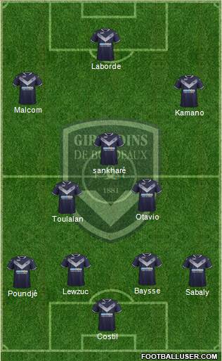 FC Girondins de Bordeaux Formation 2018