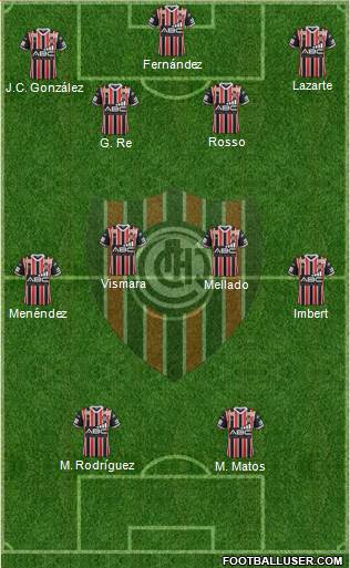Chacarita Juniors Formation 2018