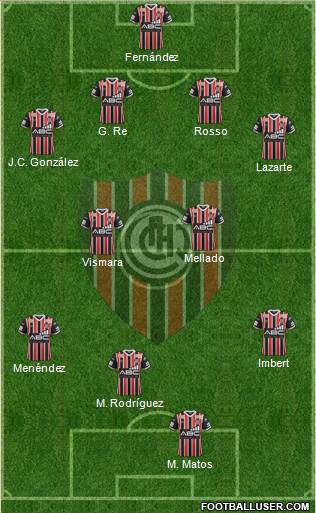 Chacarita Juniors Formation 2018