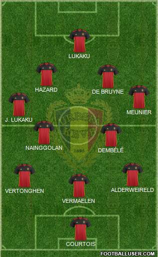 Belgium Formation 2018