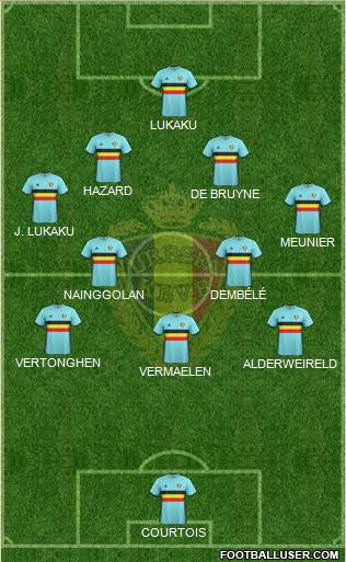 Belgium Formation 2018