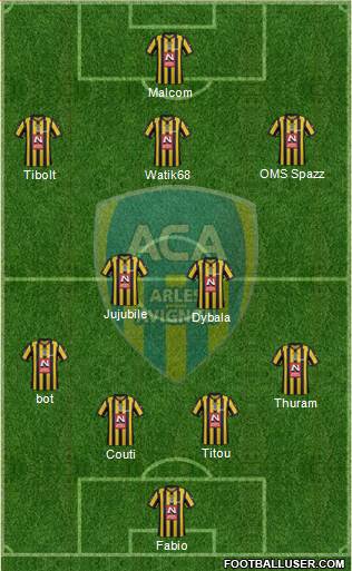 Athlétic Club Arles-Avignon Formation 2018