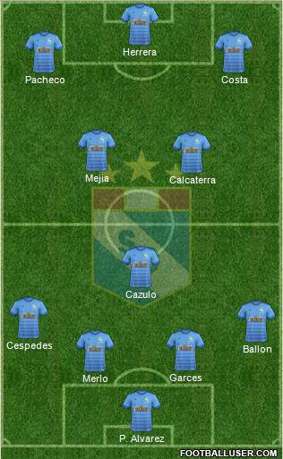 C Sporting Cristal S.A. Formation 2018