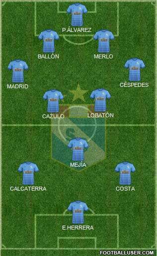 C Sporting Cristal S.A. Formation 2018