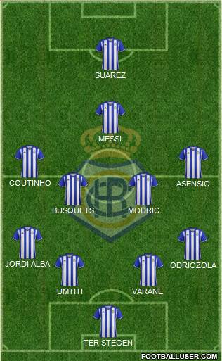 R.C. Recreativo de Huelva S.A.D. football formation