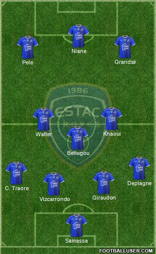 Esperance Sportive Troyes Aube Champagne Formation 2018