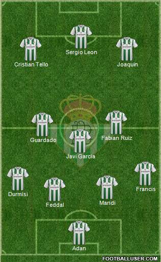 Real Betis B., S.A.D. Formation 2018