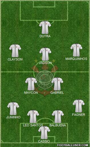 SC Corinthians Paulista Formation 2018