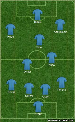 Pro Evolution Soccer Team Formation 2018