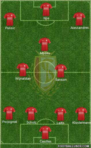 R Standard de Liège football formation