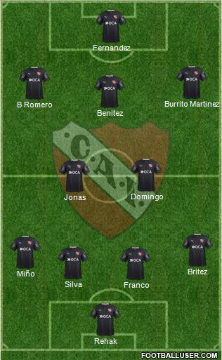 Independiente Formation 2018