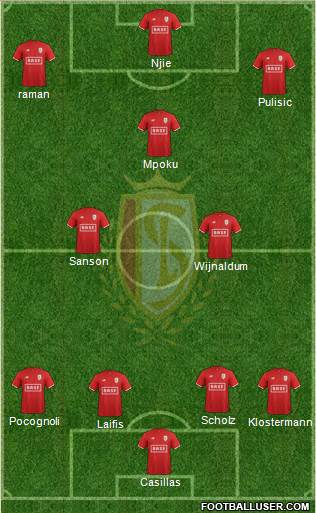 R Standard de Liège football formation