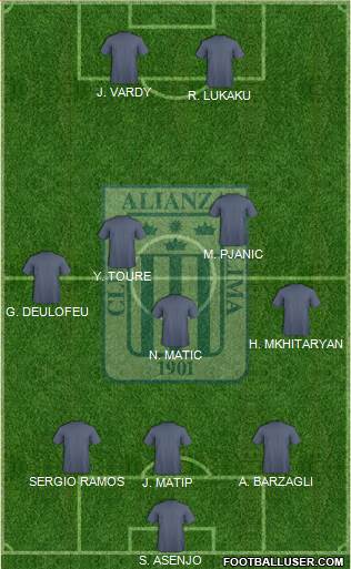 C Alianza Lima Formation 2018
