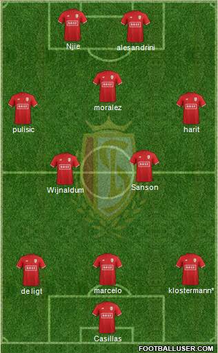 R Standard de Liège football formation