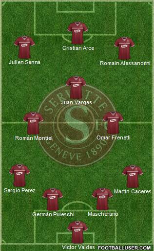 Servette de Genève Football Formation 2018