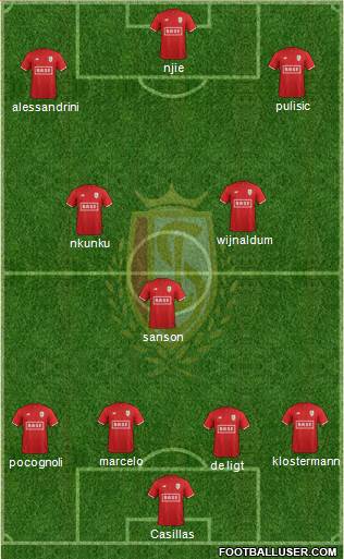 R Standard de Liège football formation