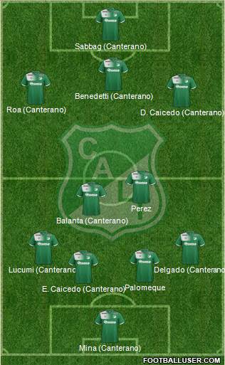 AC Deportivo Cali Formation 2018