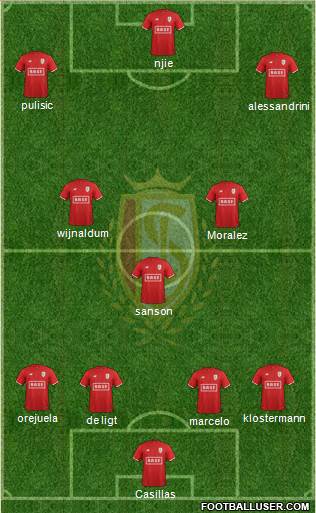 R Standard de Liège Formation 2018