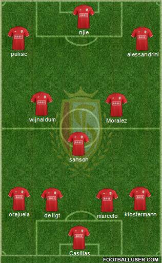 R Standard de Liège football formation