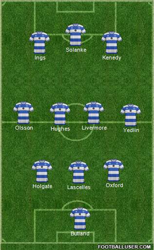 Queens Park Rangers Formation 2018