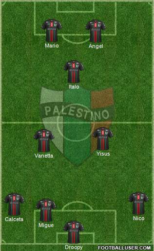 CD Palestino S.A.D.P. Formation 2018
