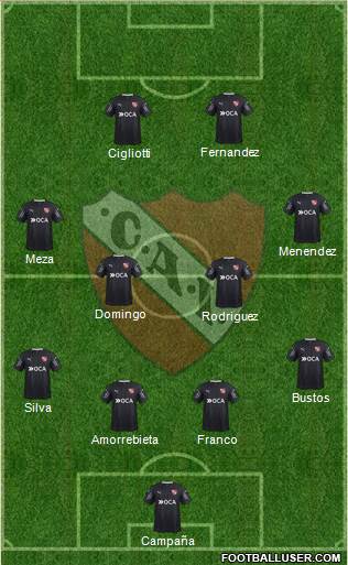 Independiente Formation 2018