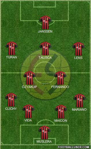 Eskisehirspor Formation 2018