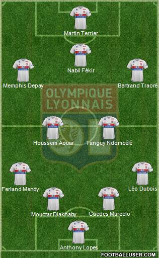 Olympique Lyonnais Formation 2018