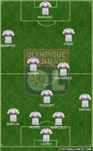 Olympique Lyonnais Formation 2018
